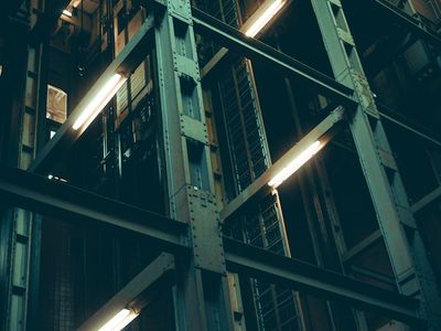 Steady light beam in dark space